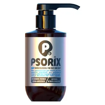 Mýdlo Dermatologické mýdlo na obličej a tělo, PSORIX 300ml