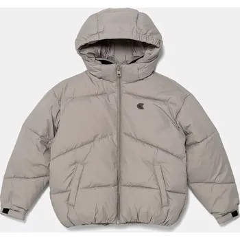 Chlapecká bunda Dětská bunda Calvin Klein Jeans IG0IG02987.9BYA šedá 90X, vel. 164