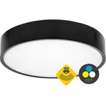 Stropní LED svítidlo Ecolite MARTIN WMAT350/HF-25W/CR 3000/4000K černá IP65 s pohybovým čidlem