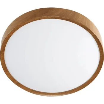 LED stropní svítidlo EURAKLES CL9-18W/SD WOOD 18 W 1350 lm 4000K barva dub