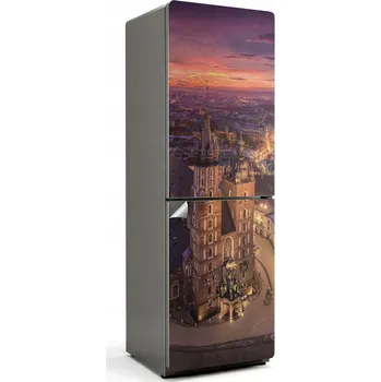 Fototapeta Samolepicí Samolepicí Bubble Free na ledničku Krakovská architektura v noci
