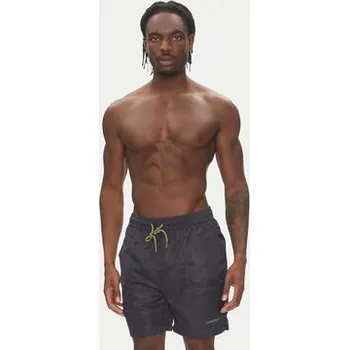 Pánské plavky Lindbergh Plavecké šortky 30-505056 Tmavomodrá Relaxed Fit XL