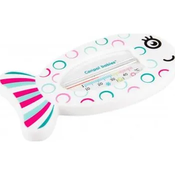 teploměr do vody pro miminko Canpol babies Teploměr do vany Ryba Růžová