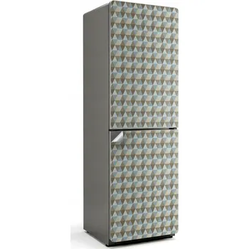 Fototapeta Samolepicí Nálepka s mikrokanálky pro odvod vzduchu, vzor kosočtverců v síti