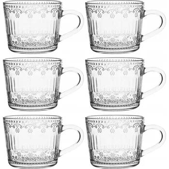 Sada skleněných hrnků Altom Karen 450 ml - 6 ks