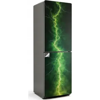 Fototapeta Dekorativní Samolepicí nálepka na ledničku Vertikální blesk v oblacích