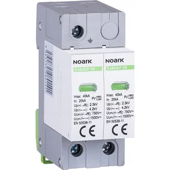 Jistič Přepěťová ochrana 20 kA 2P 750 V Ex9UEP Noark 110173