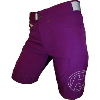 Cyklistické oblečení HAVEN Cyklistické kalhoty krátké bez laclu - AMAZON LADY - fialová XL