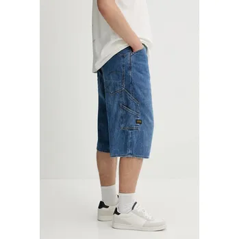 Pánské kraťasy Džínové šortky G-Star pánské, modrá barva, D26129-D934 D26129.D934 55X, vel. 36