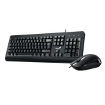 Genius KM-160 Set klávesnice a myši /Drátové/USB/Copilot/CZ+SK layout/ černá