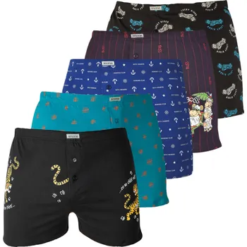 Trenýrky Pánský CRAZY dárkový balíček - trenýrky Andrie Velikost: 46/48 (M) - 5 pack