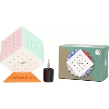 Hlavolam Kostka 5x5x5 DianSheng Solar Magnetická, pastelové odstíny