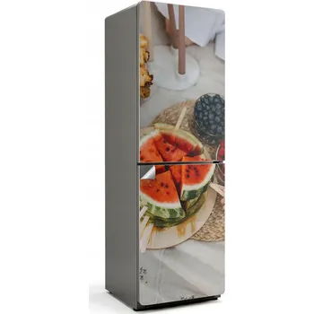 Fototapeta Samolepicí Samolepicí Antibublinková na ledničku Kreativní aranžování ovoce