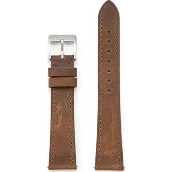 Řemínek na hodinky Gaira® Řemínek na hodinky 3413 hnědý, Šířka řemínku 20 mm