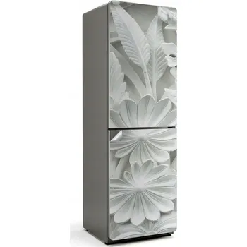 Fototapeta Samolepicí Samolepicí Antibublinková na ledničku Květinový reliéfní vzor