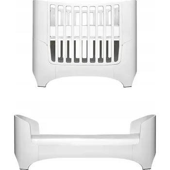 Dětská postýlka Dřevěná postýlka Scandinavian Baby CLASSIC JUNIOR 70 x 150 cm bílá