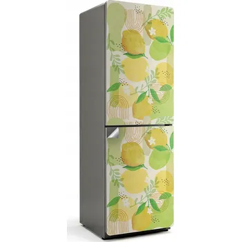 Fototapeta Samolepka Samolepicí na ledničku Ovocný vzor s listy