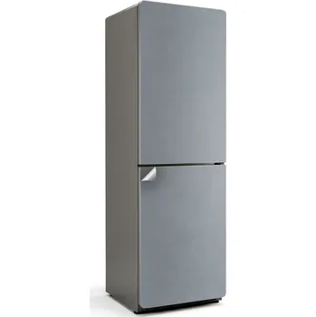 Fototapeta Samolepka na ledničku Samolepka s dekorativním kuchyňským motivem, šedá barva