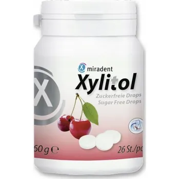 Bonbon Práškové bonbony s příchutí višeň, Tuba, 26 ks, Miradent