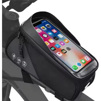 brašna na kolo Taška na kolo brašna na telefon, montáž na rám 2v1, prostorná, reflexní
