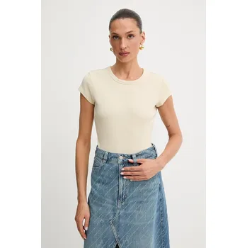 Tričko BOSS Orange 50536871 béžová 01X, vel. XL