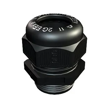 Rozvaděč OBO BETTERMANN Kabelová vývodka EX VTEC EX M40 SW 2050366