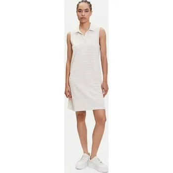 Dámské šaty Puma Každodenní šaty Ess Elevated 685029 Béžová Relaxed Fit M