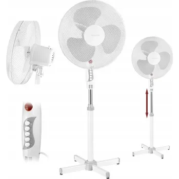 Domácí ventilátor Podlahový ventilátor Esperanza Hurricane bílý