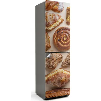 Fototapeta Samolepicí samolepka na ledničku Snadná Montáž Lahodné sladké pečivo