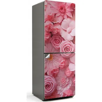 Fototapeta Samolepicí Samolepicí Antibublinková na ledničku Květinové 3D kompozice