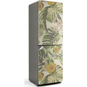 Fototapeta Samolepicí samolepka na ledničku Snadná Aplikace Tropický Rostlinný Vzor