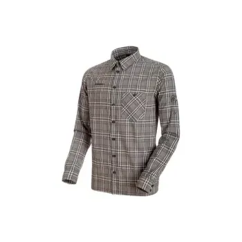 Mammut Belluno Longsleeve Shirt Men L titanium / graphite