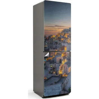 Fototapeta Samolepicí Samolepicí Bubble Free na ledničku Malebný pohled na Santorini