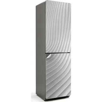 Fototapeta Samolepicí nálepka na ledničku do kuchyně Vlny v minimalistickém stylu