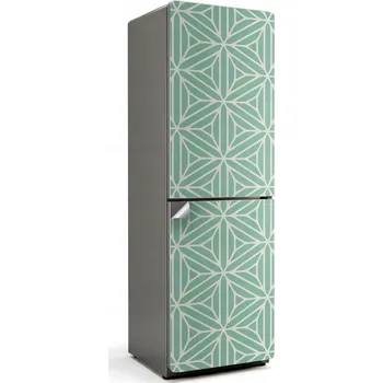 Fototapeta Samolepicí Nálepka Bubble Free na Lednici Geometrický Vzor v Symetrii