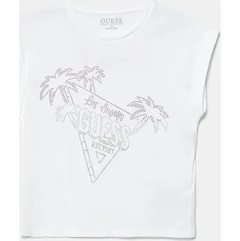 Chlapecké tričko Dětské bavlněné tričko Guess J5GI32.K8HM4.PPYA bílá 00X, vel. 167
