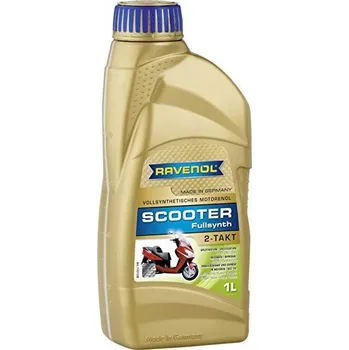 Motorový olej Motorový olej RAVENOL SCOOTER 2-Takt Fullsynth.; 1 L