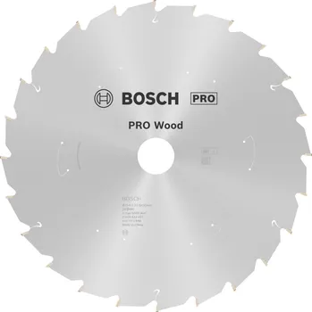 Pilový kotouč BOSCH Pilový kotouč AKU Standard for Wood 254X2.2/1.6X30X24T 2608842237 free_store_pickup