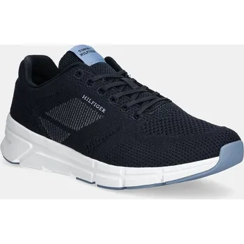 Pánské tenisky Tenisky Tommy Hilfiger MODERN COMFORT RUN KNIT FM0FM05524 námořnická modř 59X, EUR 40