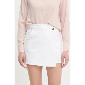 Džínové šortky Answear.LAB 8017.tos bílá 00X, vel. M