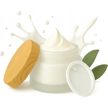 Dóza na potraviny Dóza Skleněná Zavařovací Sklenice BROUŠENÁ MAT 10 g na krém Balzám Kosmetika Masť Gel