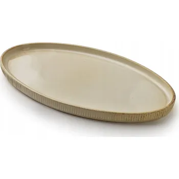 Talíř BASIC NATURE Oválný servírovací talíř 31x18 cm