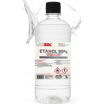 Dezinfekce 1L ETANOL Dezinfekční prostředek na povrchy, ruce a nástroje, Ethylalkohol 99%
