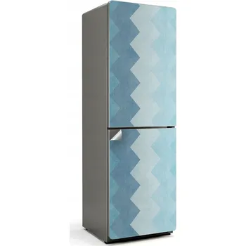 Fototapeta Samolepicí samolepka na ledničku Snadná Aplikace, Cikcak Vzor Vertikálně