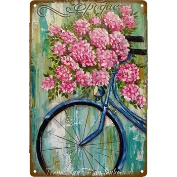 Plechová cedule Plechová retro cedule | zahradní dekorace - 22 , 40 x 30 cm