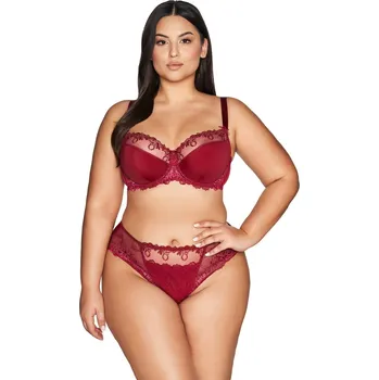 Podprsenka Poloměkká podprsenka Ava 1030 rubín 70D