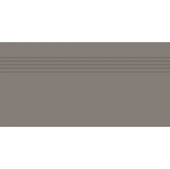 Dlažba Taurus Color (07 Dark Grey) - schodovka rektifikovaná 30x60 tmavě šedá, tl. 9 mm TCPSR007