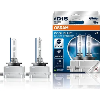 Autožárovka krabička D1S 85V 35W PK32d-2 COOL BLUE BOOST 2 ks OSRAM