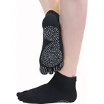TOETOE Yoga & Pilates Anti-Slip Sole Ankle černé