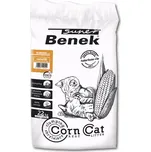 SUPER BENEK Corn Classic Kukuřičné stelivo pro kočky Přírodní, hrudkující 35 l
